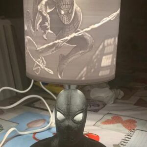 LAMPE lithophanie spiderman