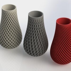 Vase Spiral ,pot,decor STL 3D